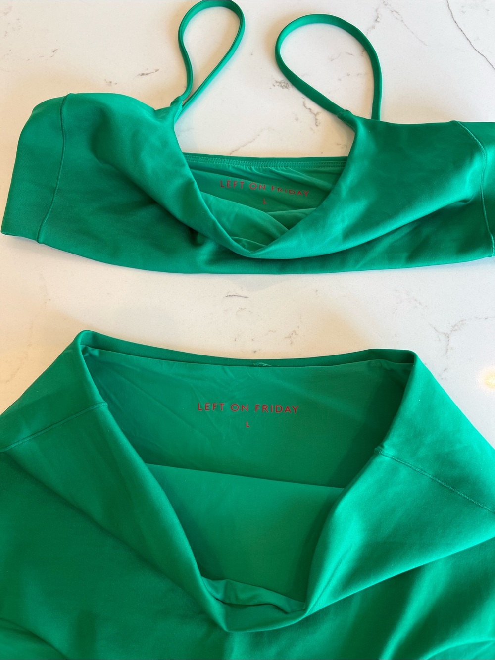 Left On Friday High-Waist Bikini Set - Picture 3 of 10